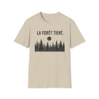 T-shirt « La forêt tient » — T-shirt graphique sur le thème des bois