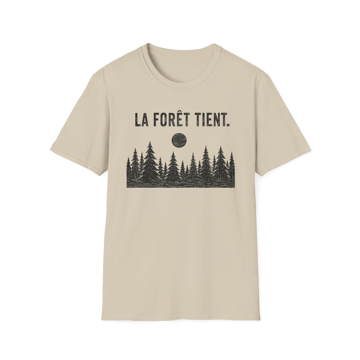 T-shirt « La forêt tient » — T-shirt graphique sur le thème des bois