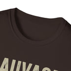 Sauvage Mais Au Chaud Fox T-Shirt — Cozy Vintage Fox Graphic Tee