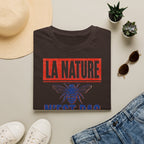 T-shirt — « La nature n’est pas un décor » — T-shirt graphique pour la protection des abeilles