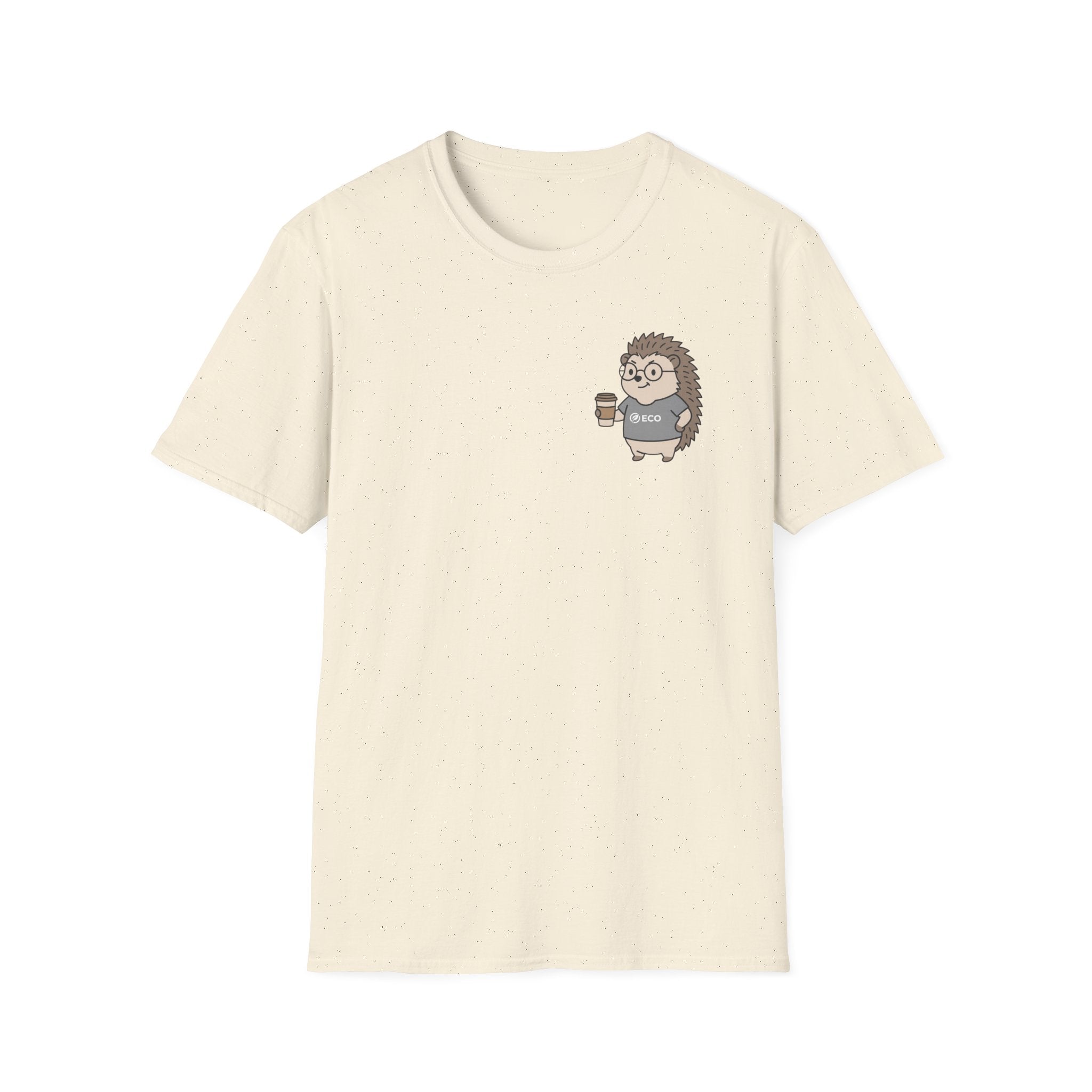 Hedgehog Coffee T-Shirt — Cute Coffee Lover Graphic Tee