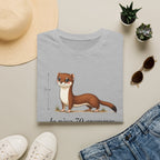 T-shirt — Adorable illustration d’hermine : « Je pèse 70 grammes, je chasse des lapins »