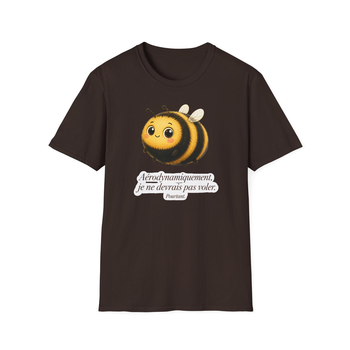 T-shirt Abeille mignonne — Adorable illustration de bourdon