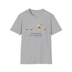 T-shirt Abeille et pollinisation — « Pollinisation avec enthousiasme » — Adorable illustration d’abeille