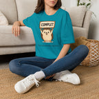 T-shirt « Complet » avec hérisson mignon — T-shirt graphique drôle « Complet »
