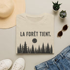 T-shirt « La forêt tient » — T-shirt graphique sur le thème des bois