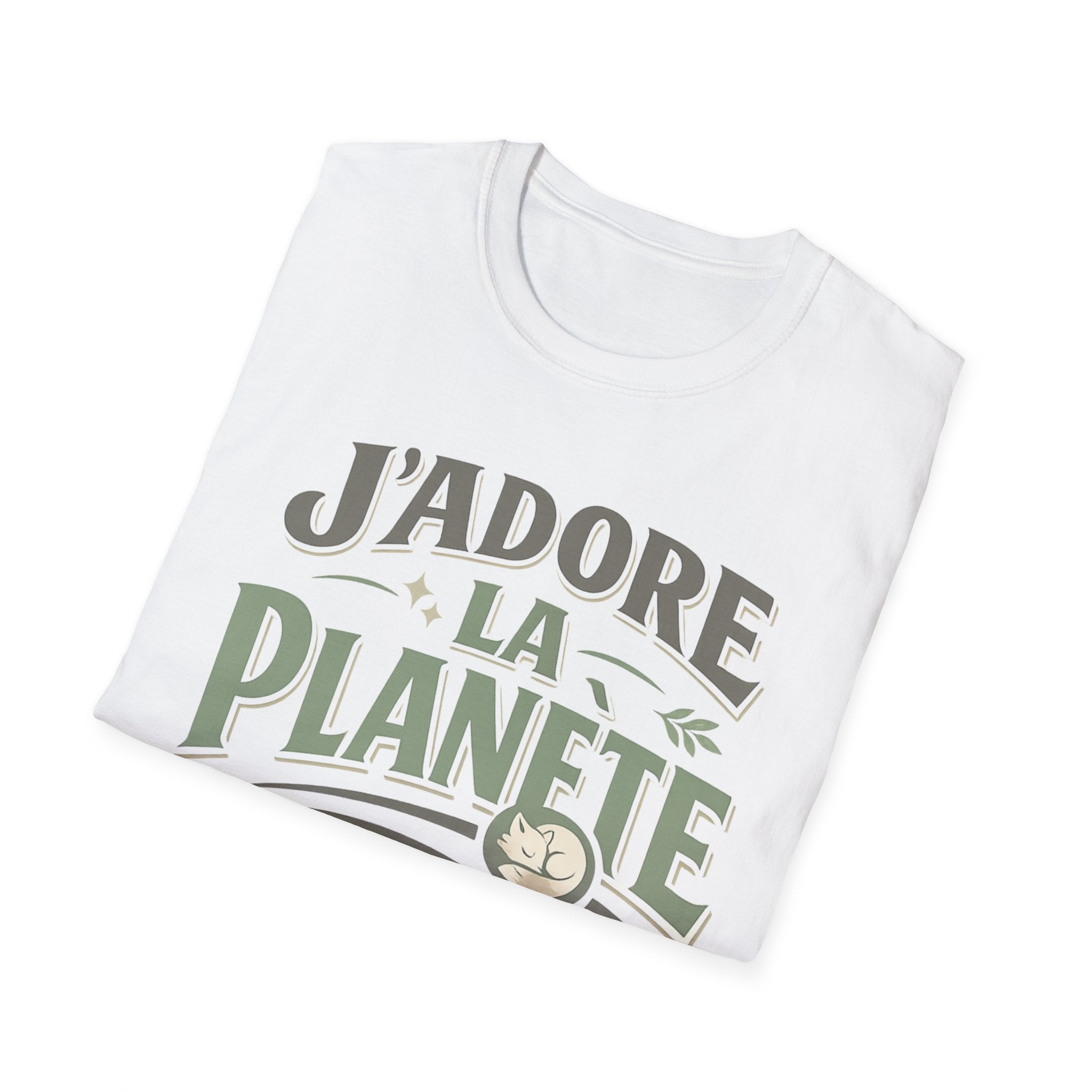 J'adore la Planète T-Shirt — French Eco-Friendly Love Tee