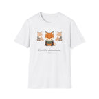 T-shirt Renards lecteurs — Adorables renards dessinés « Reconnecteur certifié »