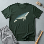 T-shirt graphique baleine — T-shirt faune marine