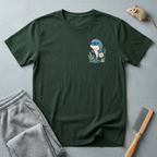 T-shirt graphique Baleine avec sac écolo