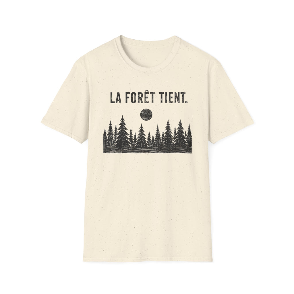 T-shirt « La forêt tient » — T-shirt graphique sur le thème des bois