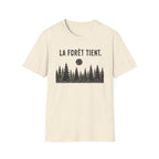 T-shirt « La forêt tient » — T-shirt graphique sur le thème des bois