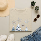 T-shirt Flocons de neige hivernaux — « Chaque flocon est unique » — T-shirt chaleureux pour les fêtes de fin d’année