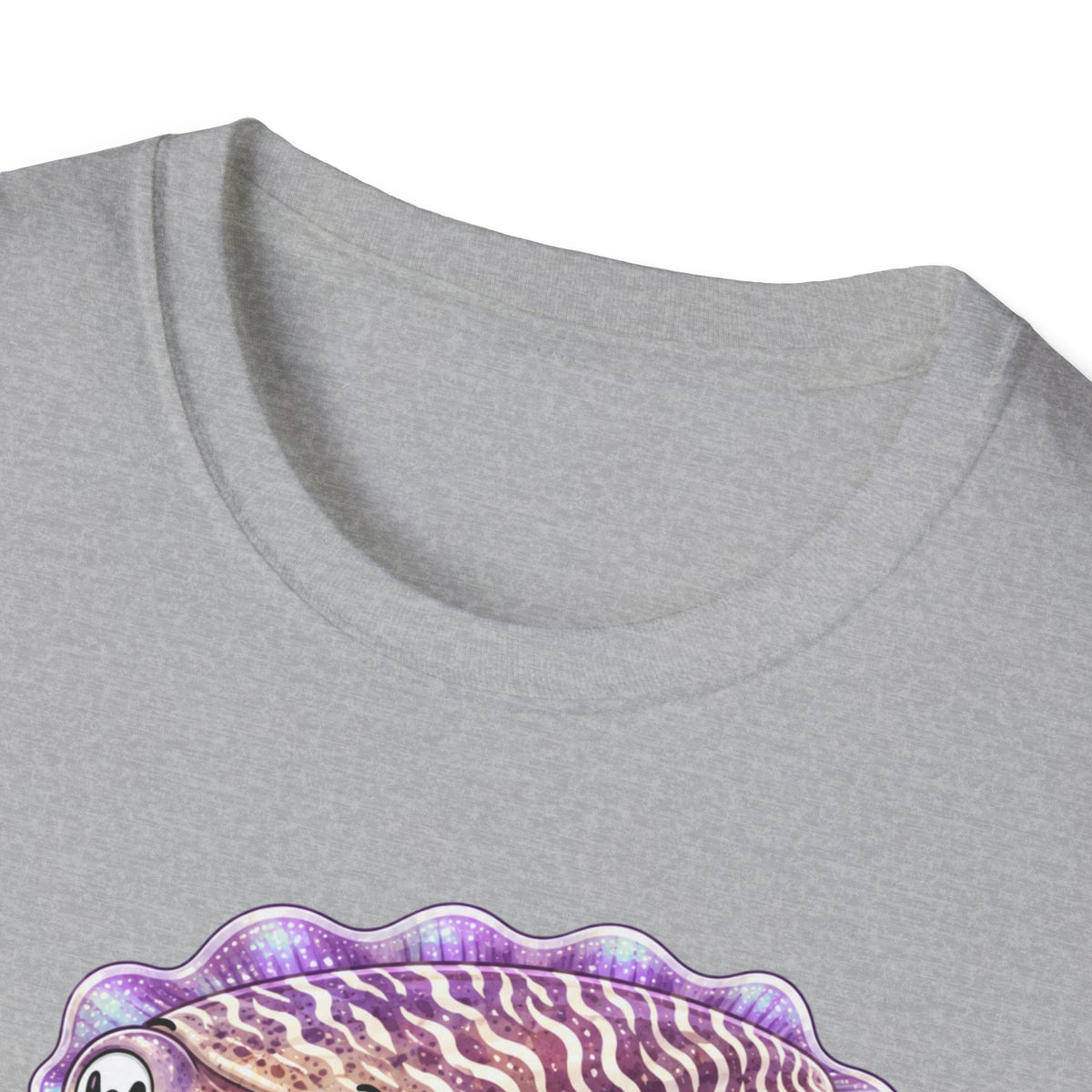T-shirt illustré avec une seiche — « Je change de couleur en 200 millisecondes »