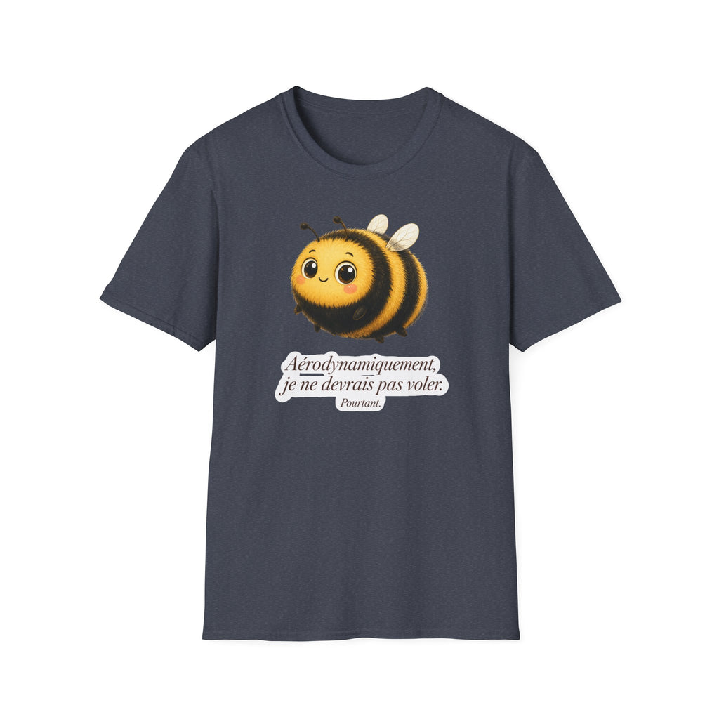 T-shirt Abeille mignonne — Adorable illustration de bourdon