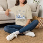 T-shirt Flocons de neige hivernaux — « Chaque flocon est unique » — T-shirt chaleureux pour les fêtes de fin d’année