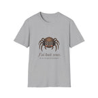 T-shirt illustré avec araignée — « J’ai huit yeux »