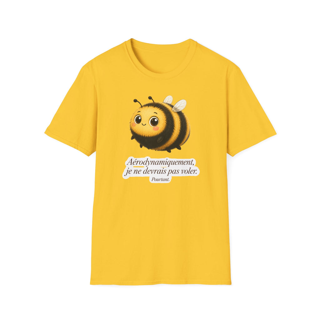 T-shirt Abeille mignonne — Adorable illustration de bourdon