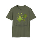 T-shirt Insecte-feuille — Illustration botanique d’un phasme