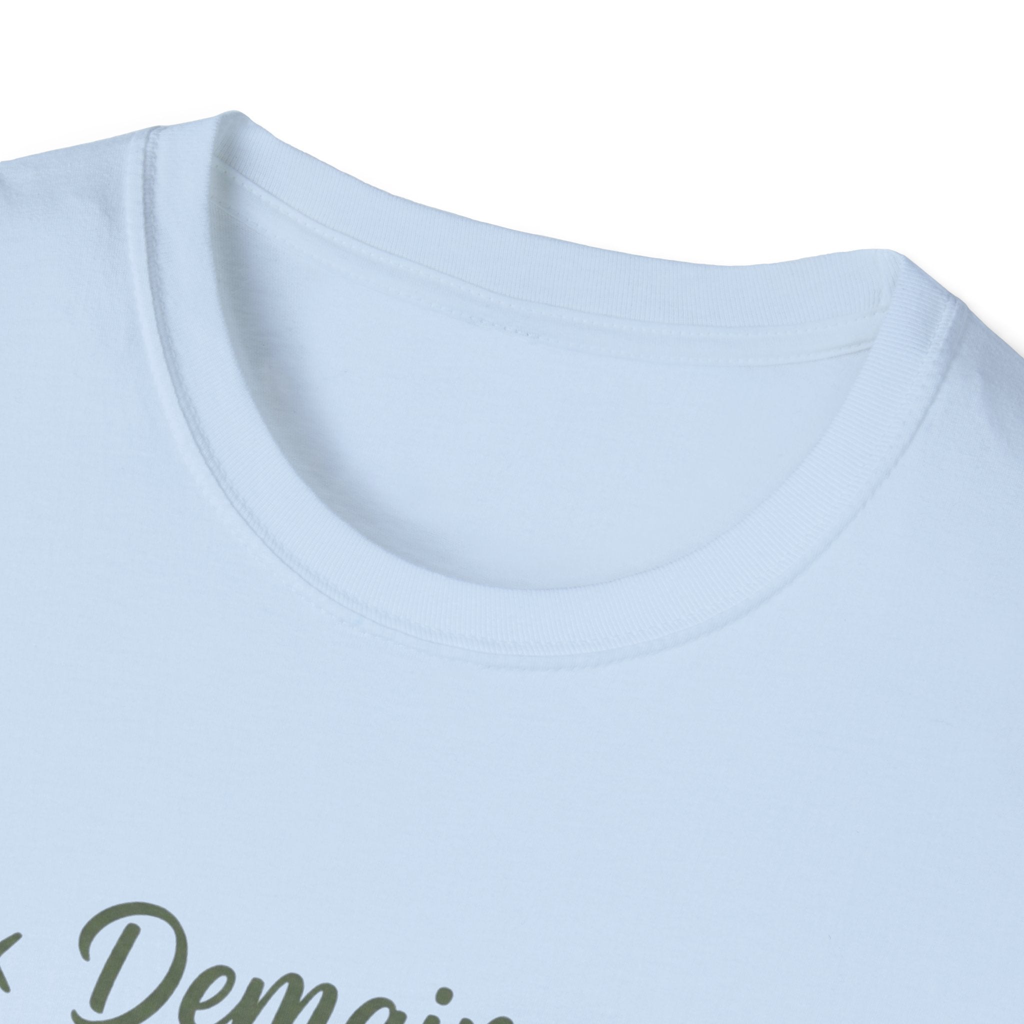 T-Shirt — "Demain, je sauve le monde" Cute Sleeping Sloth French Graphic Tee