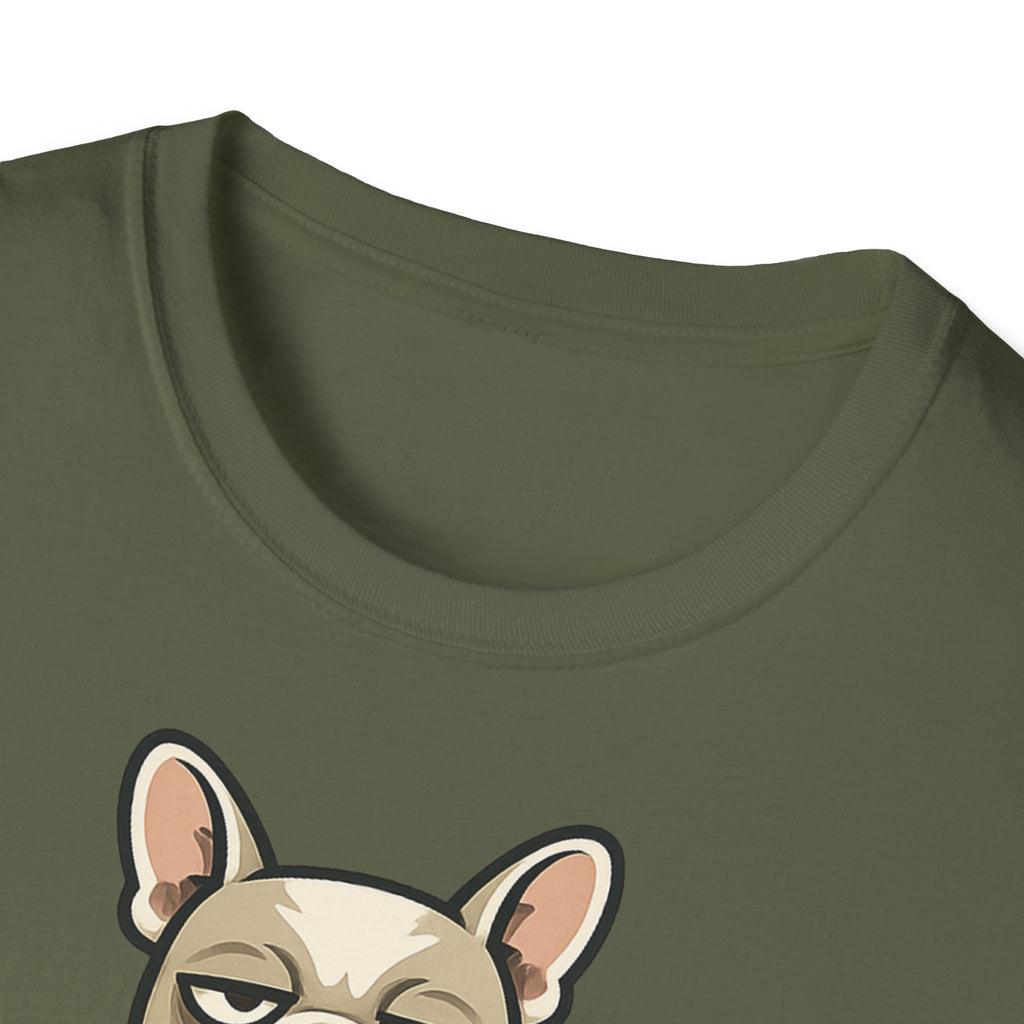 T-Shirt — Cute French Bulldog Graphic “Responsable malgré moi”