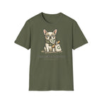 T-Shirt — Cute French Bulldog Graphic “Responsable malgré moi”