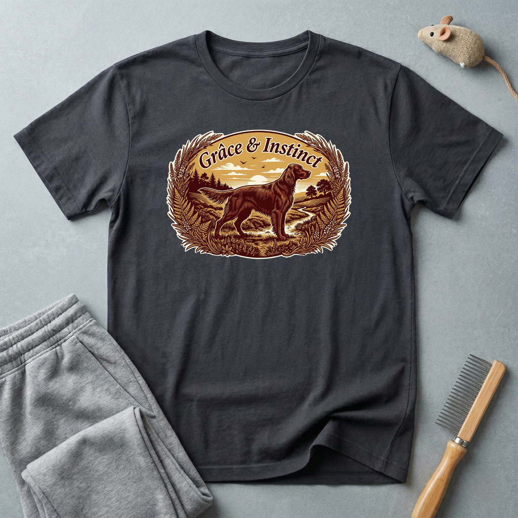T-shirt Renard «Grâce & Instinct» — T-shirt graphique vintage de faune sauvage pour les amoureux de la nature