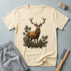 T-shirt graphique Cerf des bois