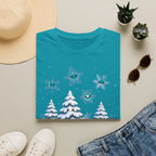 T-shirt Flocons de neige hivernaux — « Chaque flocon est unique » — T-shirt chaleureux pour les fêtes de fin d’année