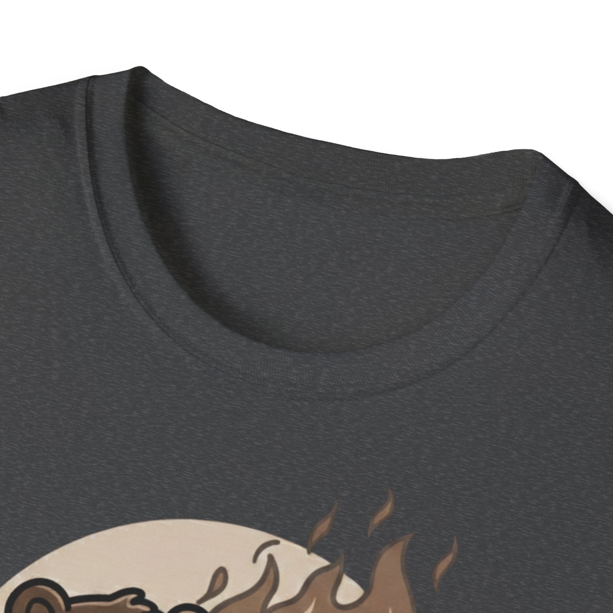 This Is Fine Bear T-Shirt — Funny Cozy Cartoon Tee