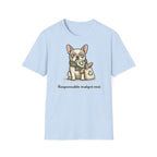 T-Shirt — Cute French Bulldog Graphic “Responsable malgré moi”