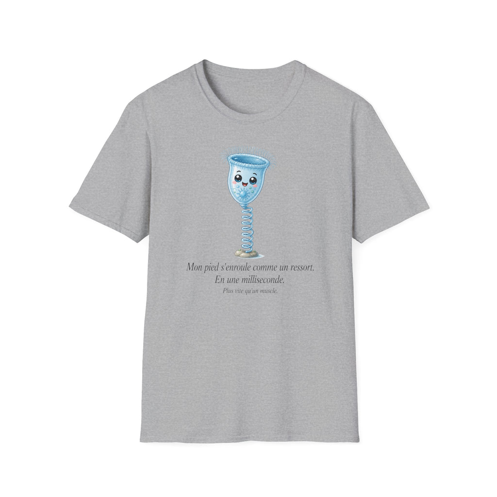 T-shirt illustré avec coupe menstruelle — Adorable t-shirt kawaii sur le thème des règles (sans tabou)