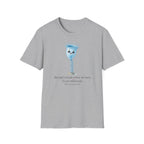 T-shirt illustré avec coupe menstruelle — Adorable t-shirt kawaii sur le thème des règles (sans tabou)