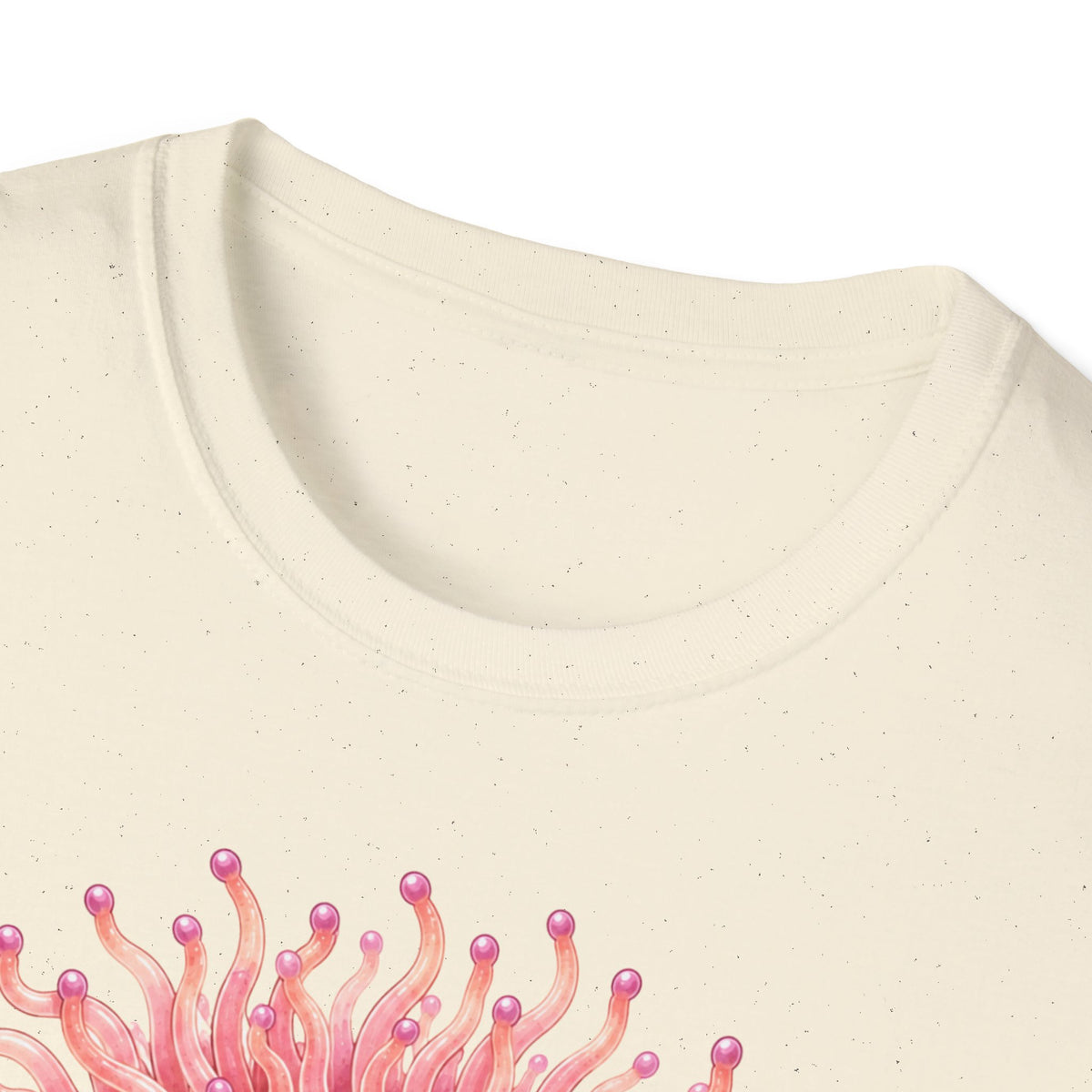 T-shirt créature mignonne Anémone de mer — « Je pique tout ce qui me touche. Sauf lui. »