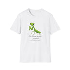 T-shirt Mante religieuse — Illustration d'une jolie mante religieuse verte