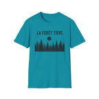 T-shirt « La forêt tient » — T-shirt graphique sur le thème des bois