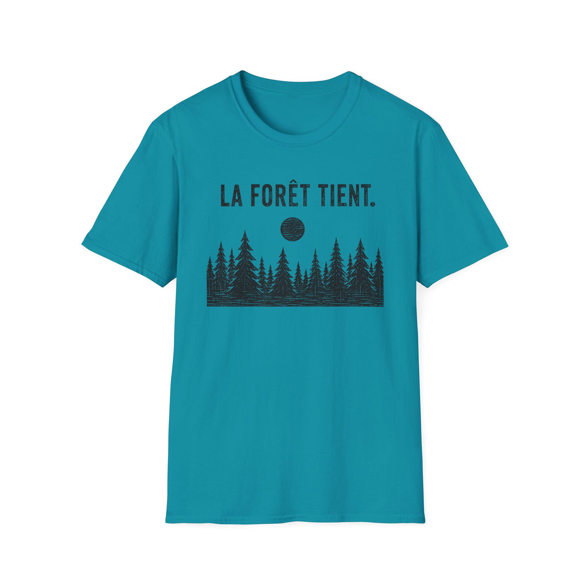 T-shirt « La forêt tient » — T-shirt graphique sur le thème des bois