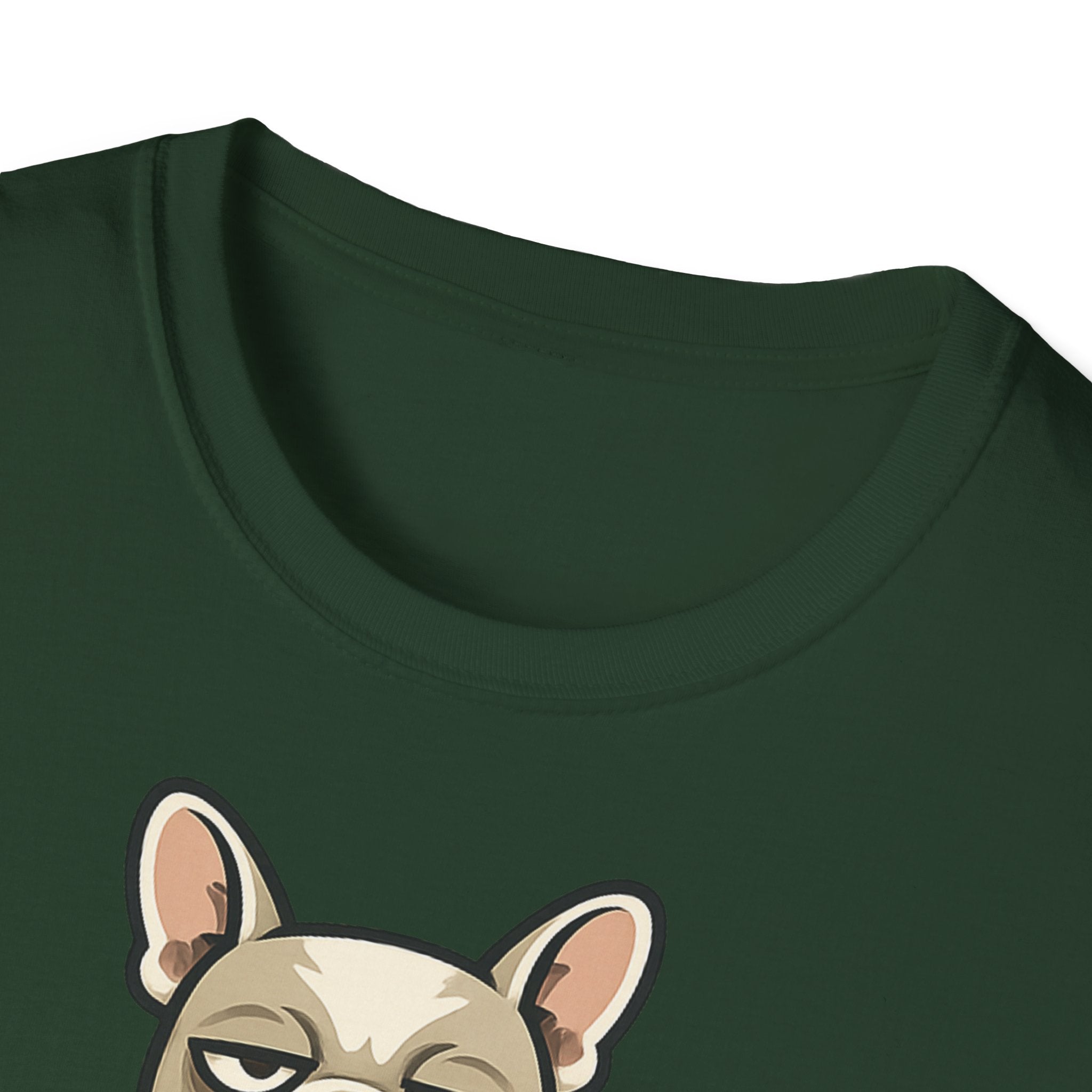 T-Shirt — Cute French Bulldog Graphic “Responsable malgré moi”