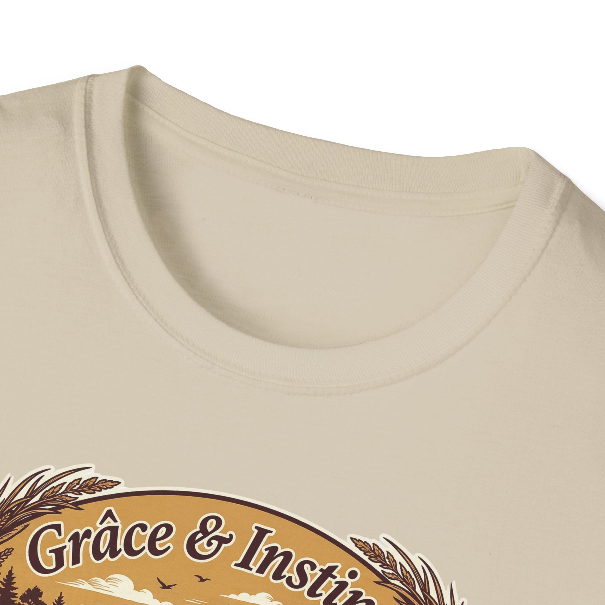 T-shirt Renard «Grâce & Instinct» — T-shirt graphique vintage de faune sauvage pour les amoureux de la nature