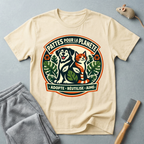 T-Shirt — "Pattes Pour La Planète" Eco Pet Rescue Tee (Adopte • Réutilise • Aime)