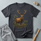 T-shirt graphique Cerf des bois
