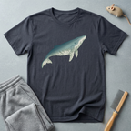T-shirt graphique baleine — T-shirt faune marine