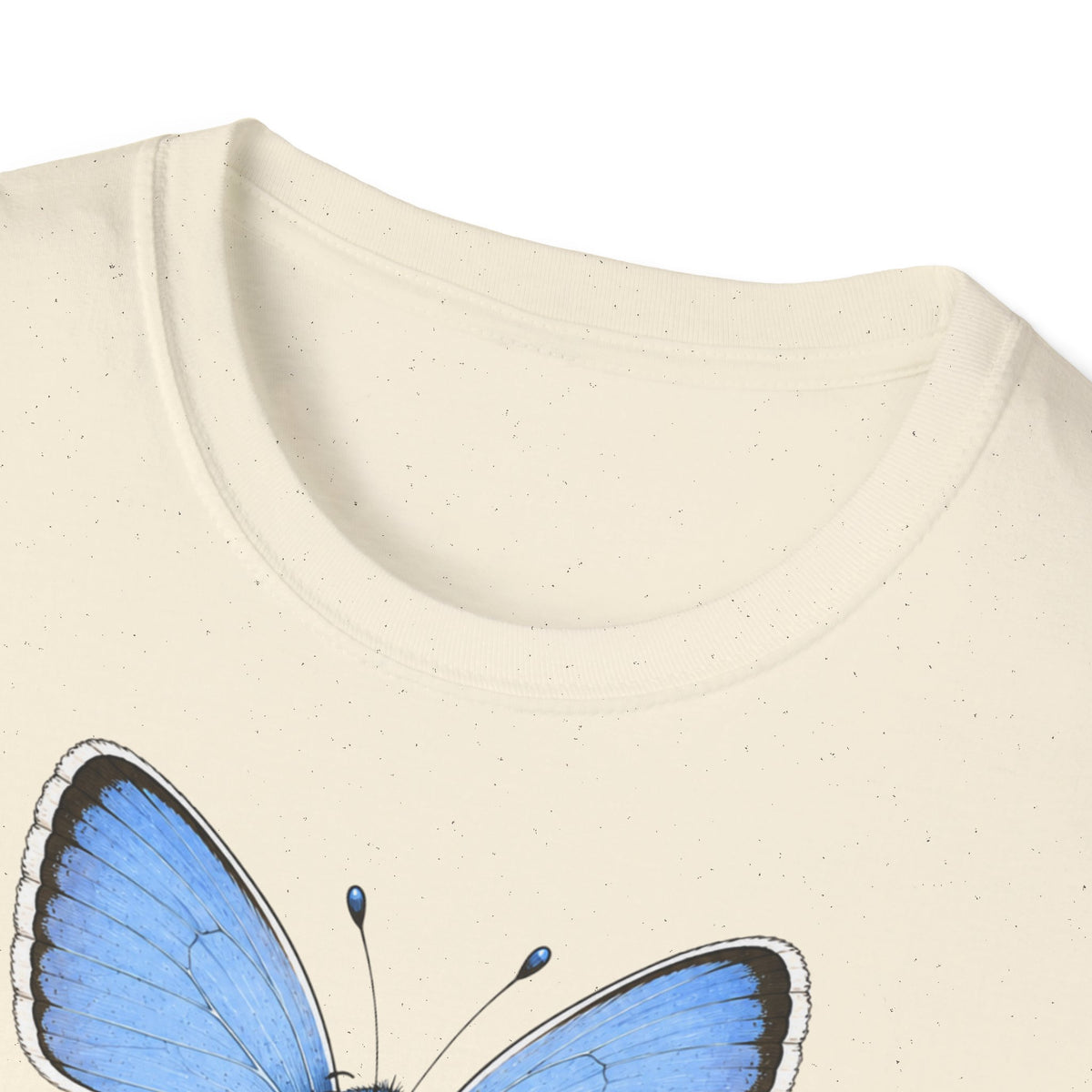 T-shirt papillon bleu