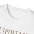 T-Shirt — "Responsable Malgré Moi" Funny French Graphic Tee