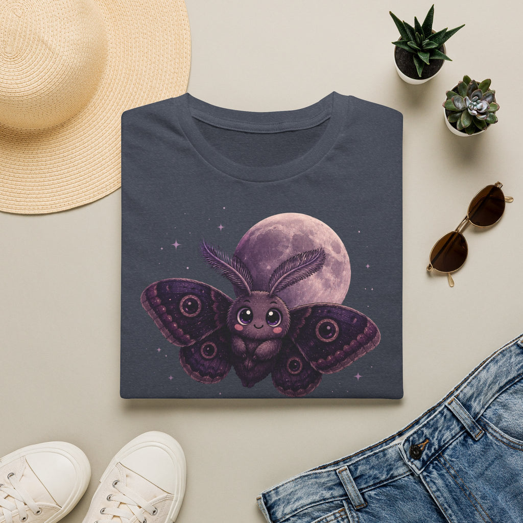 T-shirt avec papillon de nuit et lune — « La Lune » — T-shirt graphique