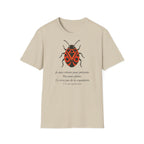 T-shirt illustré avec coccinelle