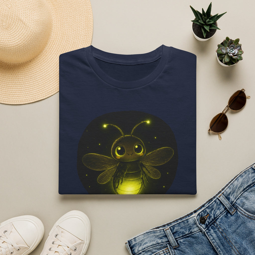 T-shirt Luciole lumineuse — Adorable insecte rayonnant avec inscription « Je suis ma propre lumière »