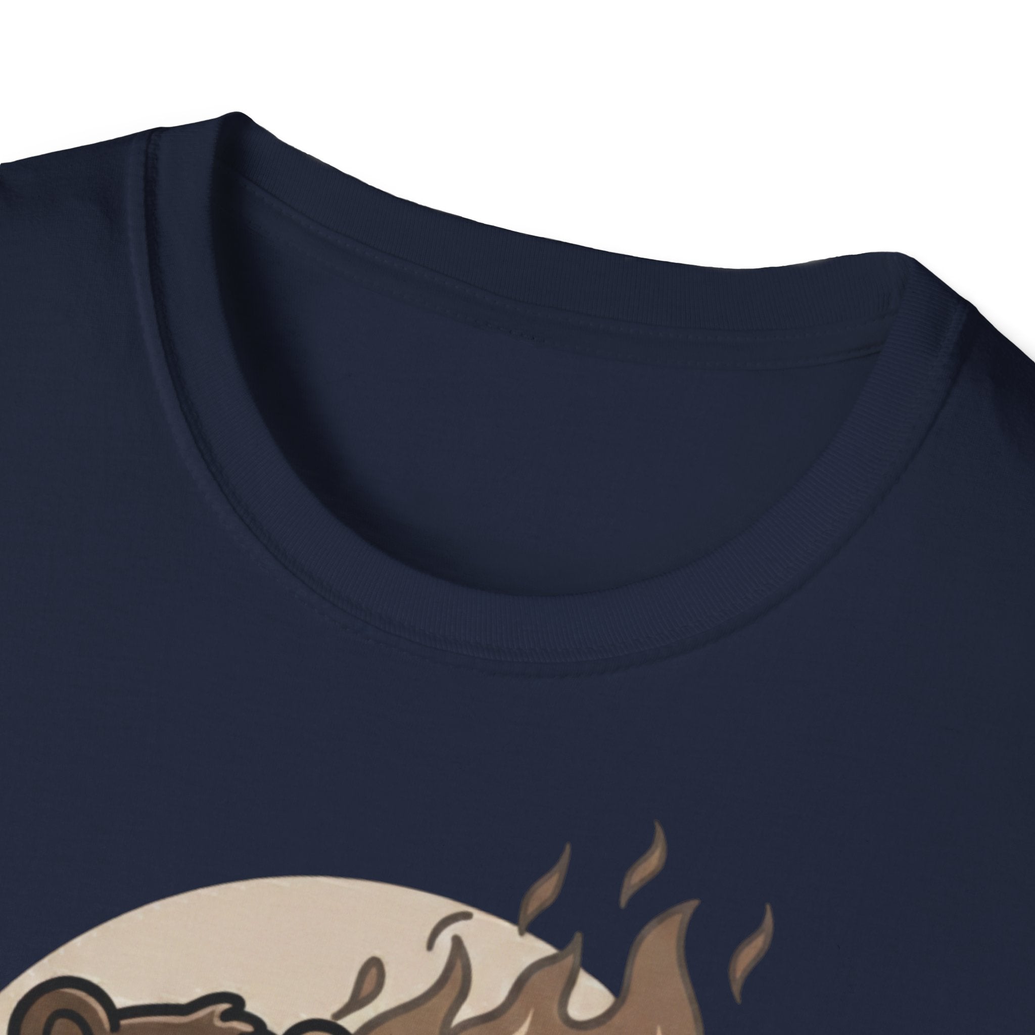 This Is Fine Bear T-Shirt — Funny Cozy Cartoon Tee