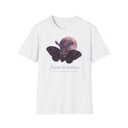 T-shirt avec papillon de nuit et lune — « La Lune » — T-shirt graphique