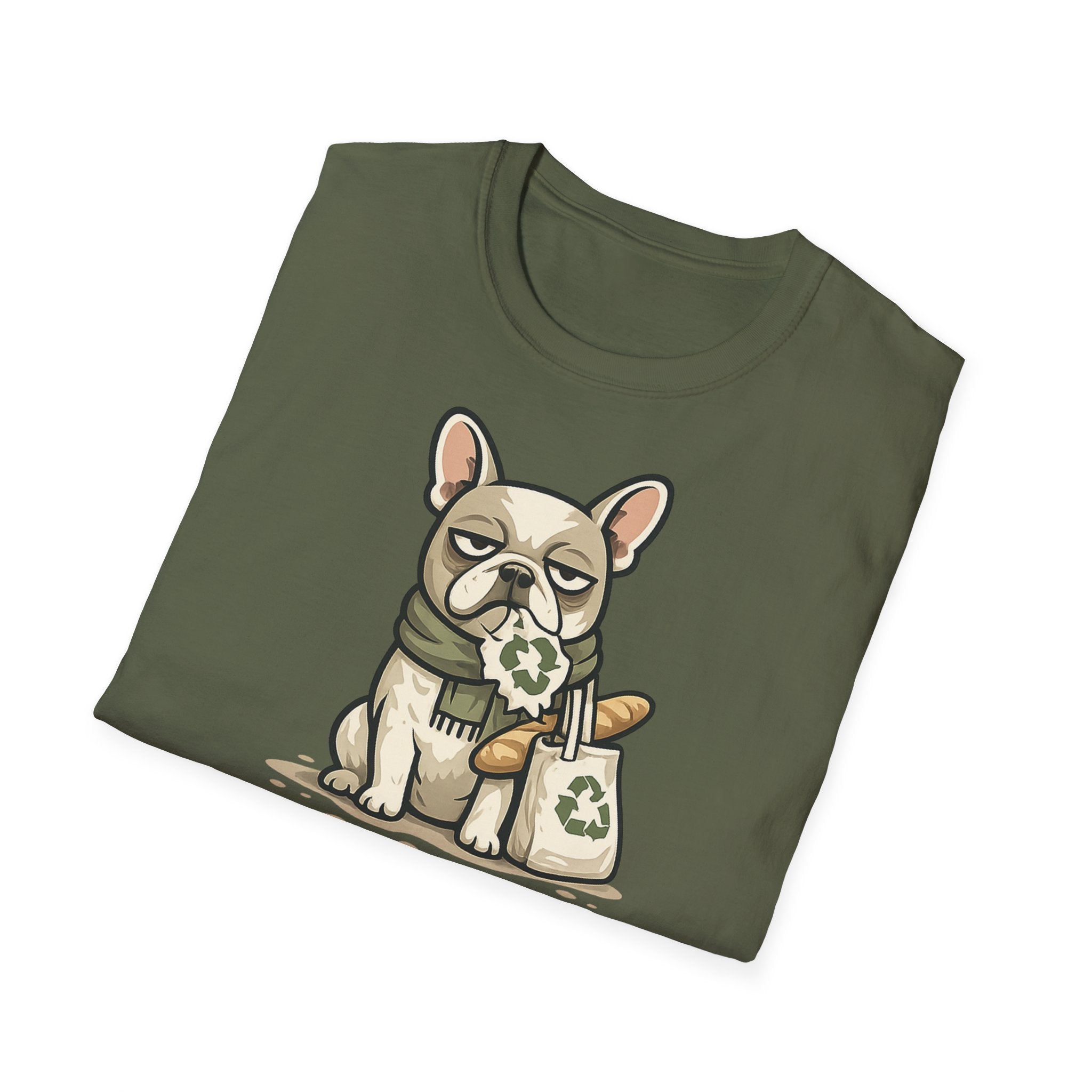 T-Shirt — Cute French Bulldog Graphic “Responsable malgré moi”